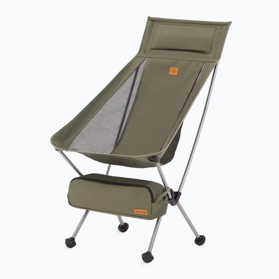 Туристичне складане крісло Naturehike YL 10 Large Moon Chair (Зелене) Вінниця