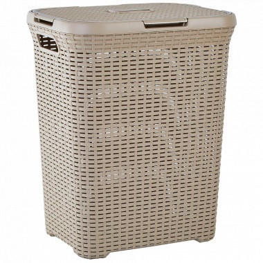 Корзина для белья Ротанг 50л, 55х45х35 см (Какао) Одесса - изображение 1