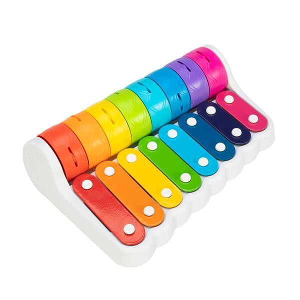 Дитячий ксилофон Fat Brain Toys Rock N' Roller Piano з дзвіночками (F281ML) Харків - фото 8