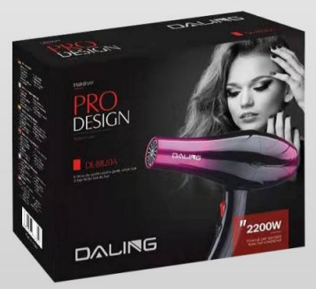 Фен для волосся DALING DL- 8820A, 2200W Дніпро - фото 3