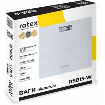 Весы напольные Rotex RSB15-W Винница