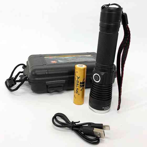 Тактичний ручний ліхтар для зсу Police BL-A92-P50, Військовий армійський ліхтар нашоломний HD-94 Львів