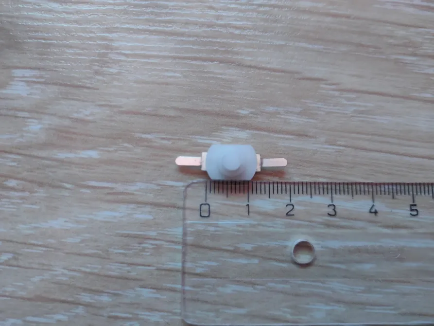 Кнопка біла із фіксацією Київ - фото 4