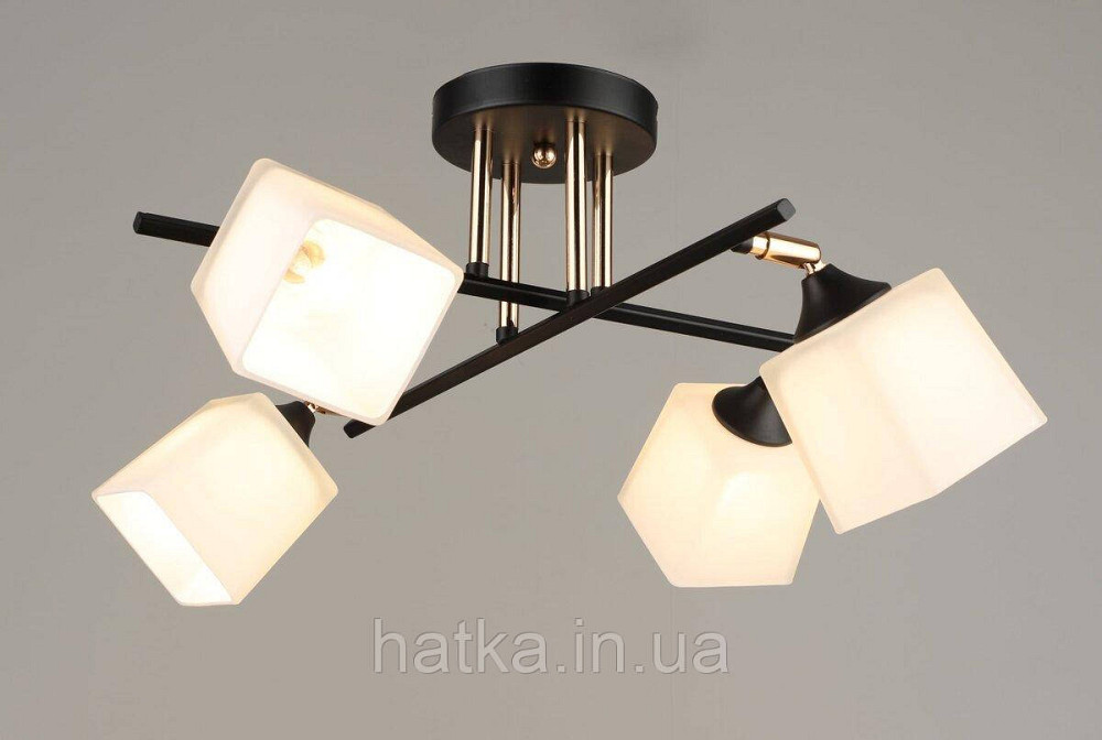 Люстра стельова Sirius B N4741/4 з поворотніми плафонами Київ - фото 1