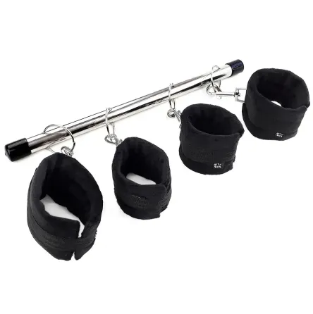 Колодка-розпірка для рук та ніг Art of Sex -Bondage  Soft Touch BDSM Spreader, колір чорний Львів