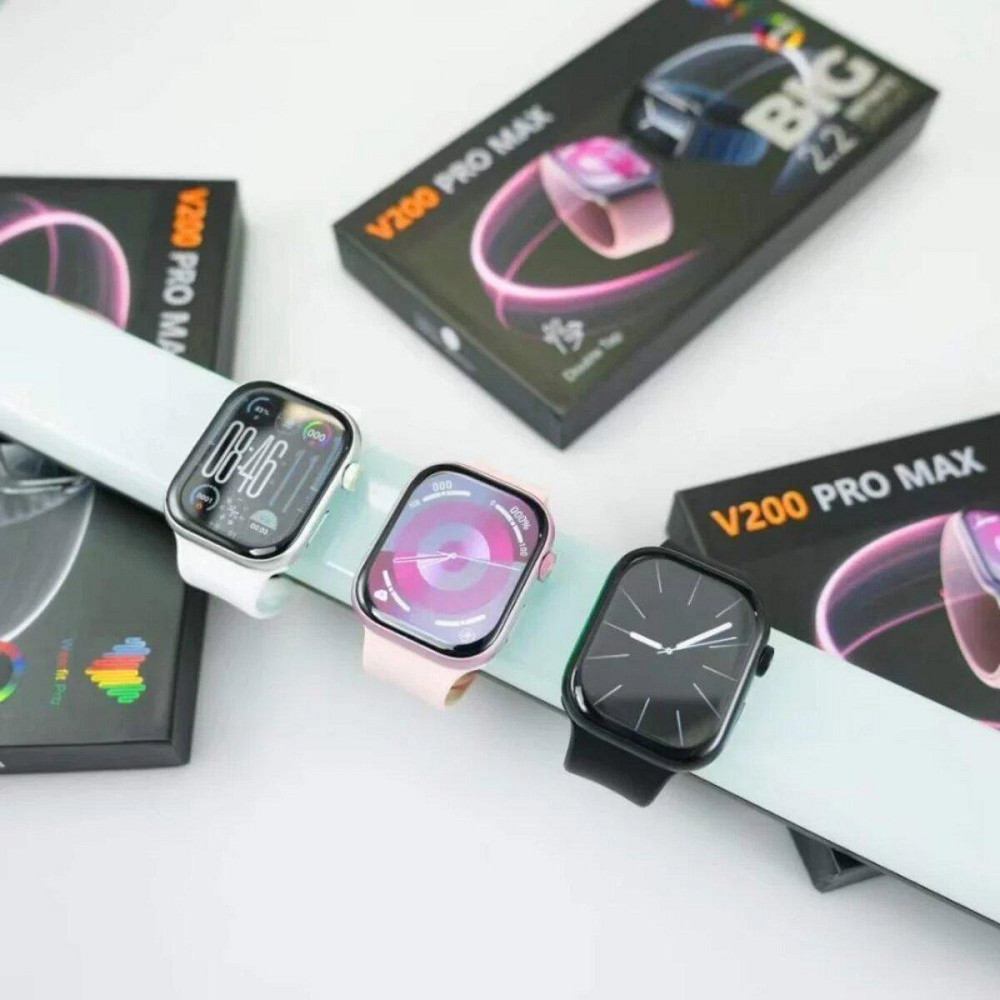 Смарт-часы BIG V200 Pro Max IP65 Pink V200PMPink Одесса - изображение 3