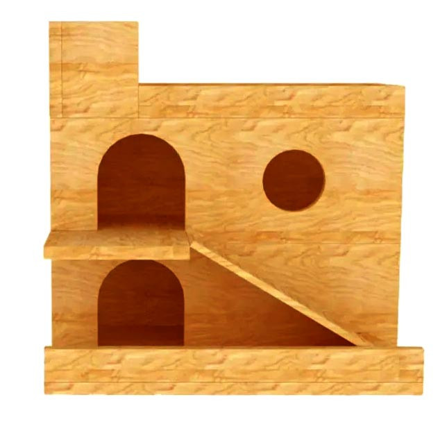 Домик для шиншиллы 