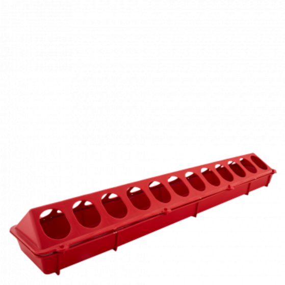 Годівниця для птахів Ряба пластик червоний Алеана Житомир