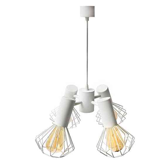 Люстра подвесная MSK Electric Diadem на четыре плафона Е27 NL 22153-4 WH Одесса