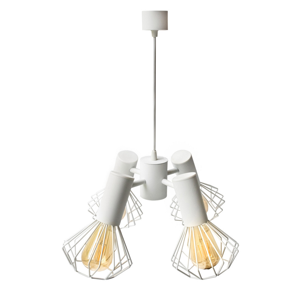 Люстра подвесная MSK Electric Diadem на четыре плафона Е27 NL 22153-4 WH Одесса - изображение 4