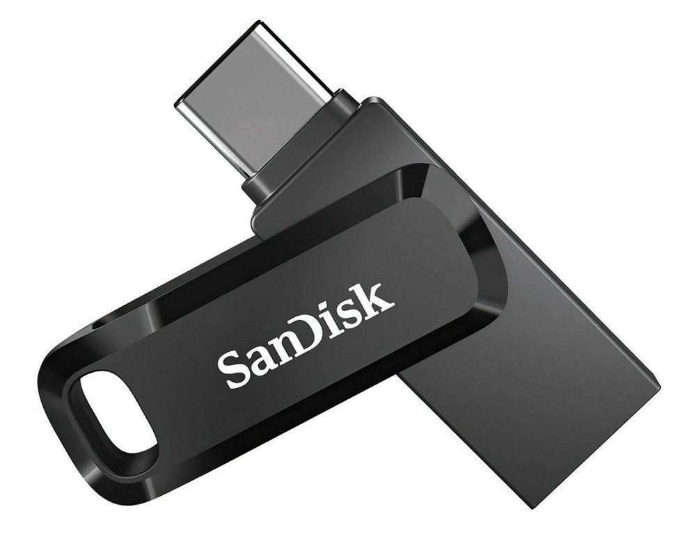 Флешка flash SanDisk USB 3.1 Ultra Dual Go Type-C 128Gb SDDDC3-128G-G46 Одеса - фото 3