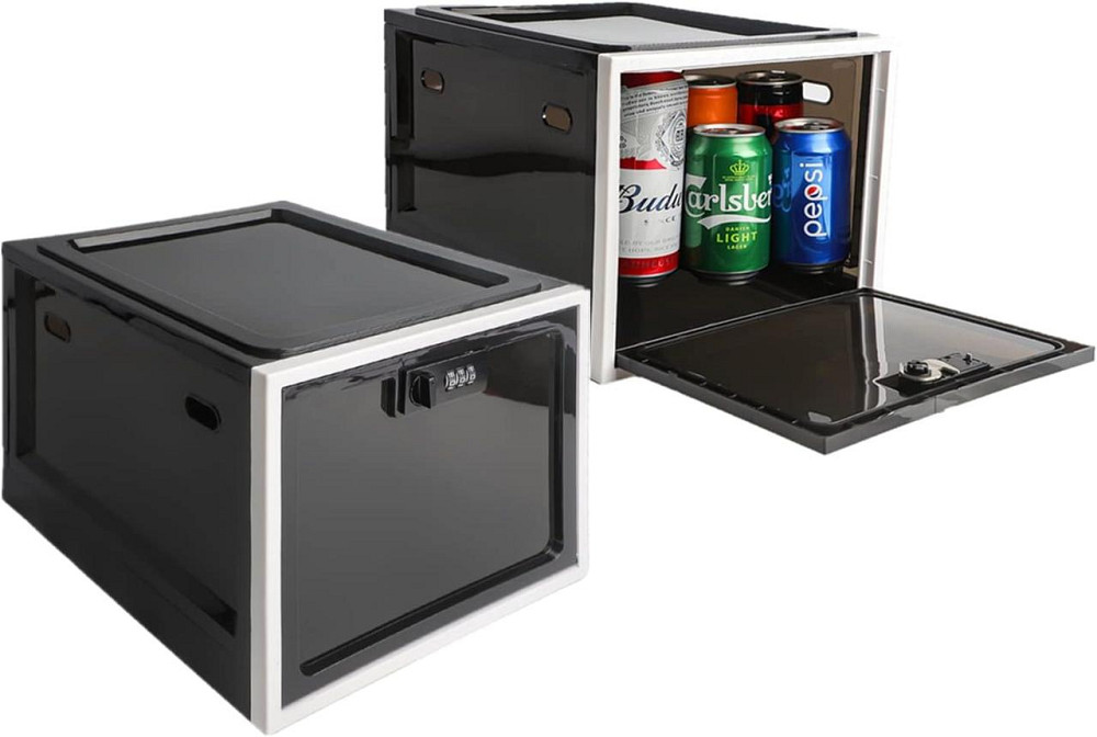 2 упаковки коробок для лекарств с кодовым замком, безопасная шкаф для лекарств, контейнер для хранения еды Киев - изображение 1