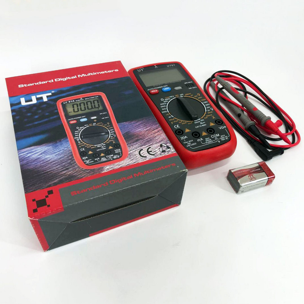 Современный мультиметр Digital UT61, Электронный тестер напряжения, AH-792 Мультиметры измерительные Киев - изображение 8