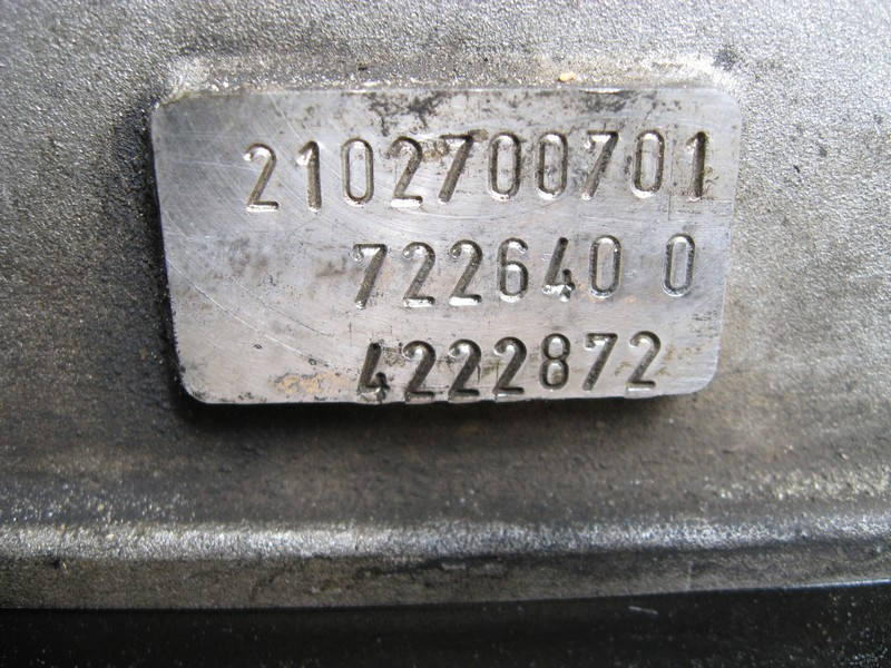 Mercedes-Benz  A2102700701 5-ст АКПП 722.640 без гідротрансформатора С-Class W203 W204 E-Class W211 W210 CLK C209 Одесса - изображение 3