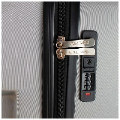 Валіза Semi Line 24" M T5797-2 NASA Silver (DAS303030) Вінниця - фото 8