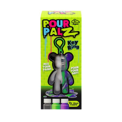 Набір для творчості ToyMonster Pour Palz Флюїд Арт - Брелок Ведмедик (GS-G08162) Вінниця - фото 6
