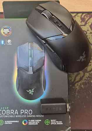 Комп'ютерна мишка Razer Cobra Pro Wireless/USB Black. Київ