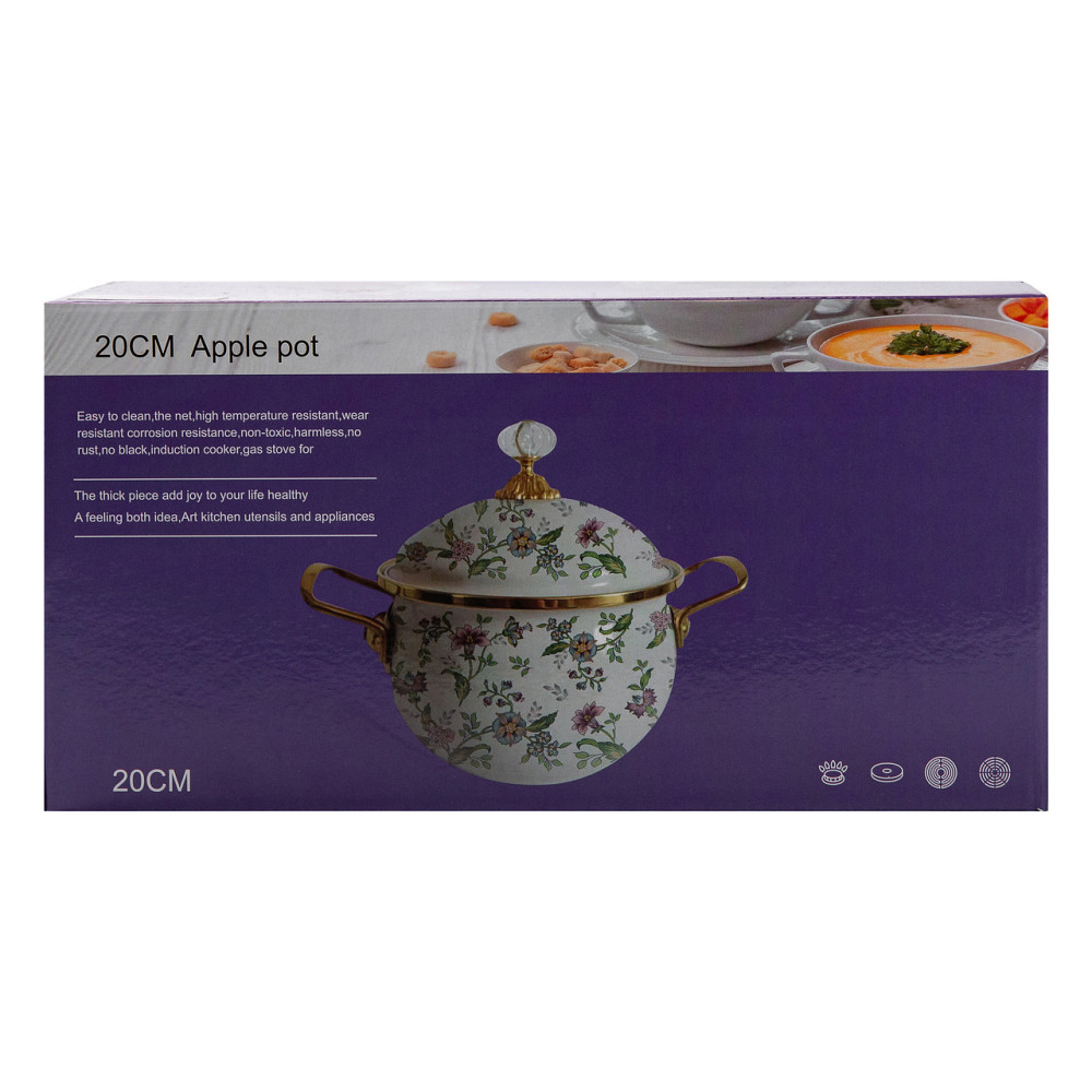 Емальована каструля 3 л HP-2-110 Київ - фото 6