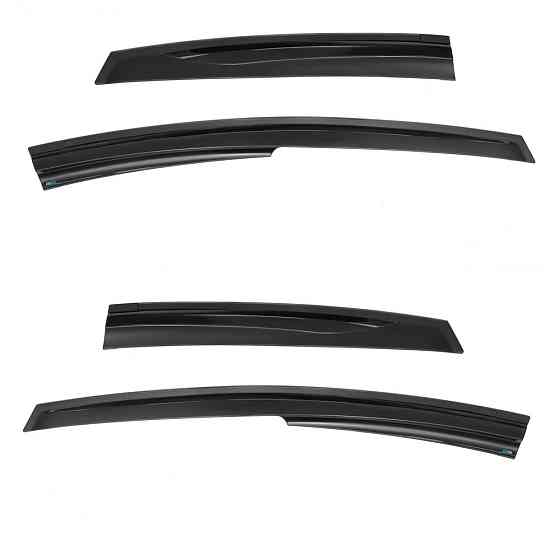 Дефлектори вікон (вітровики) Toyota Prius 2012-2015, 4шт, SunPlex, седан, на скотчі Київ