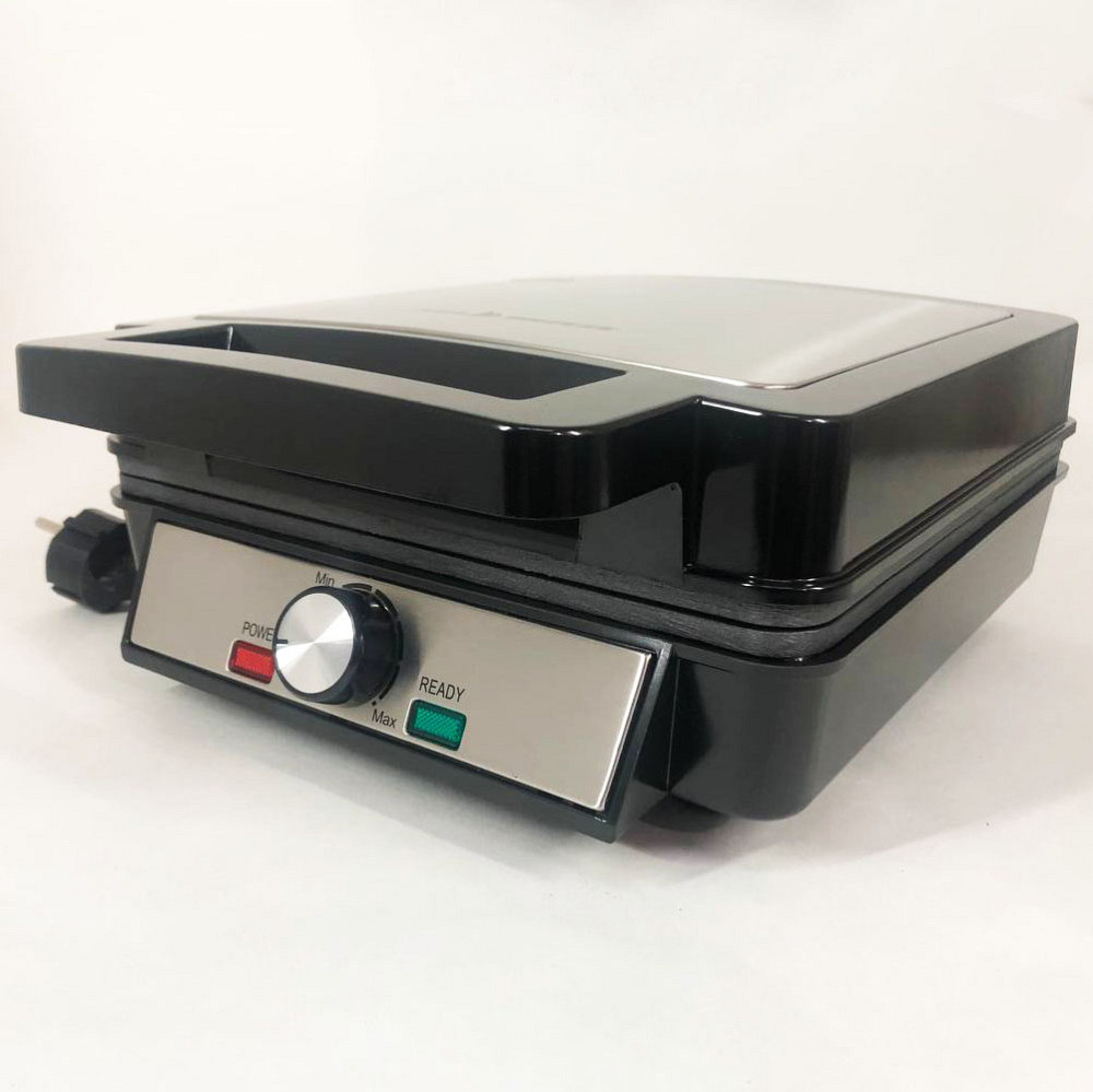 Вафельниця для рельєфних вафель SeaBreeze SB-0101 1200 Вт, Вафельниця для хрустких вафель побутова FD-57 Івано-Франківськ - фото 2