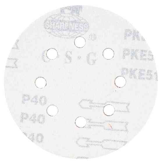Sigma Шлифовальный круг 8 отверстий Ø125мм P40 (10шт) SIGMA (9122631) Киев