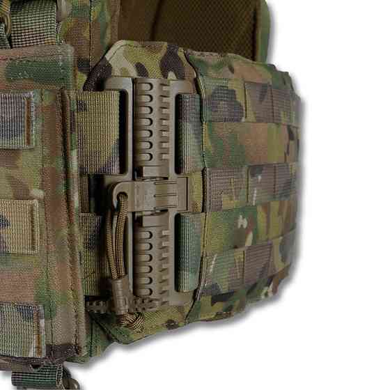 Штурмова плитоноска мультикам з швидким скиданням плитоноска kiborg  тактична військова плитоноска мультикам   WAR Львів