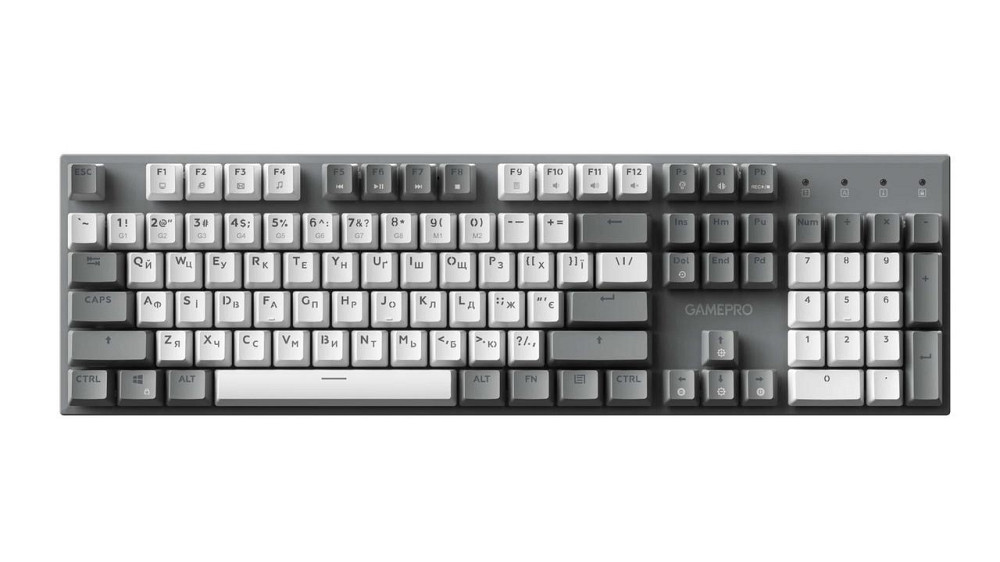 Клавіатура GamePro Genesis Metallic MK144G Outemu Red Swithes USB Gray ( 15438 ) Харків - фото 6