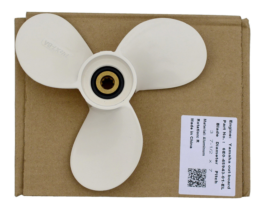 Винт Jetmar Алюм. Yamaha 4-6Hp(7-1/2 X 7)Jay Киев - изображение 1