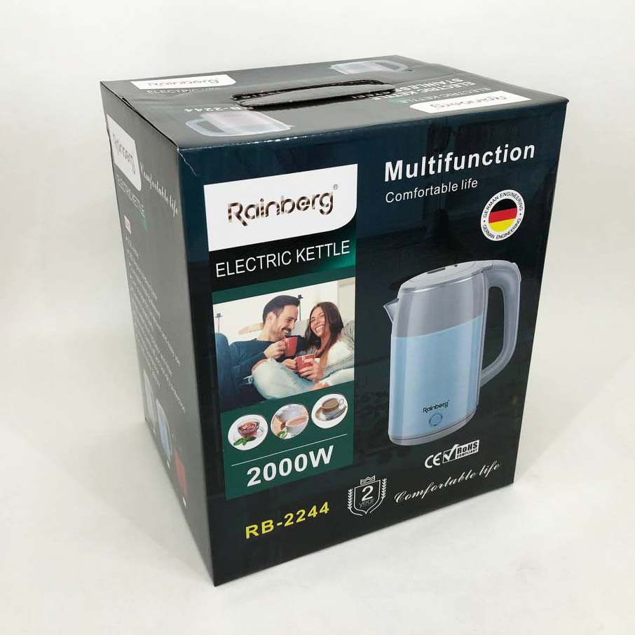 Тихий электрический чайник, Стильный электрический чайник Качественный для дома AE-38 Львов - изображение 12