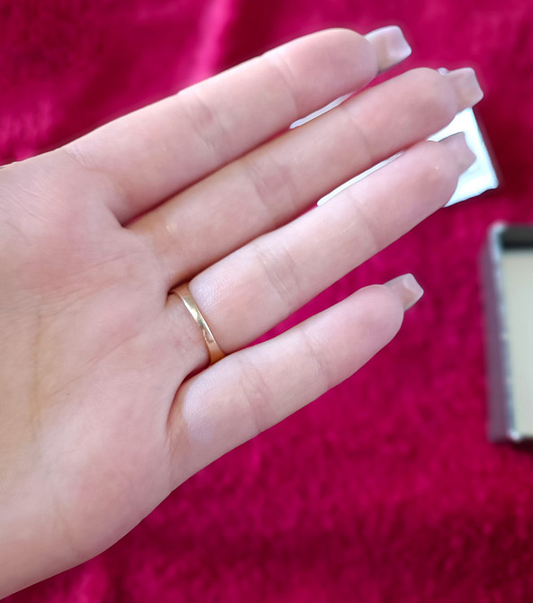 Золотое кольцо с фианитами, размер 16 Артикул 13695/01/0/145 Киев - изображение 5