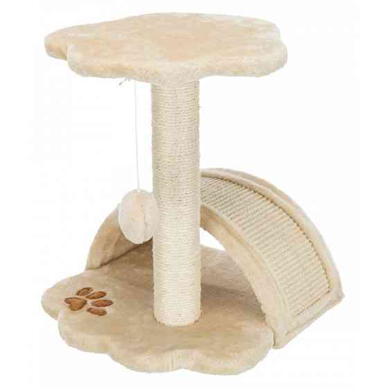 Когтеточка Trixie Junior Vitoria для котов с игрушкой бежевая 36х36х43 см Киев