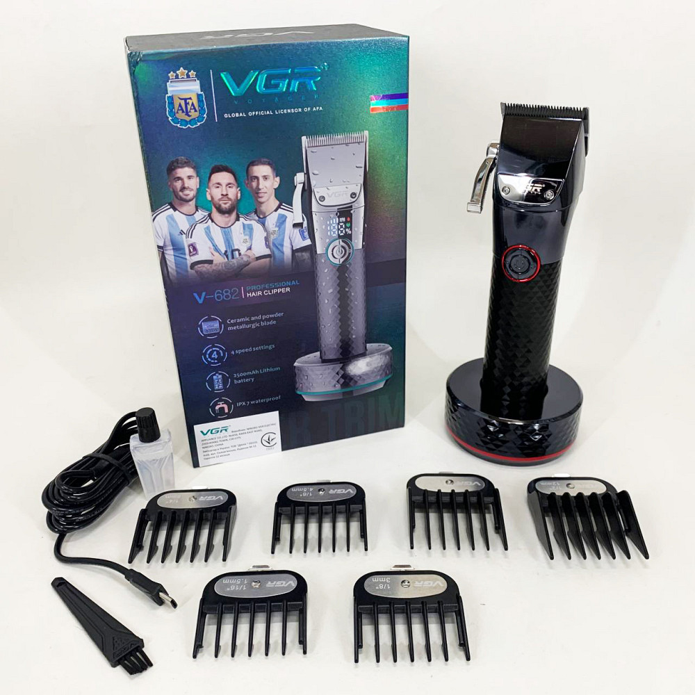 Машинки для стрижки професійні машини VGR V-682, Перукарські машинки професійні, Тример бездротовий NK-59 Івано-Франківськ - фото 9