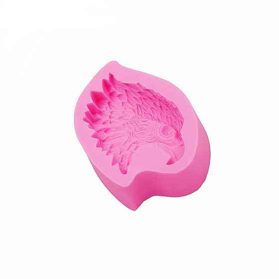 Молд силіконовий Орел 48 на 69 мм рожевий Київ