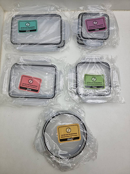 Набір ланч-боксів контейнерів для зберігання Chef's Path 16шт Луцьк - фото 3