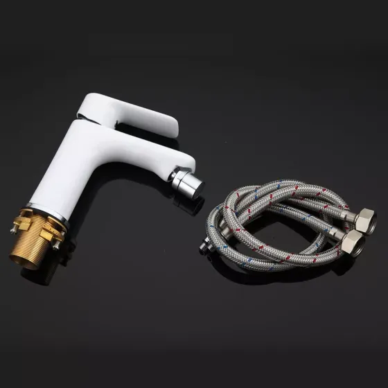 Смеситель для биде GAPPO G5048 белый/хром Київ