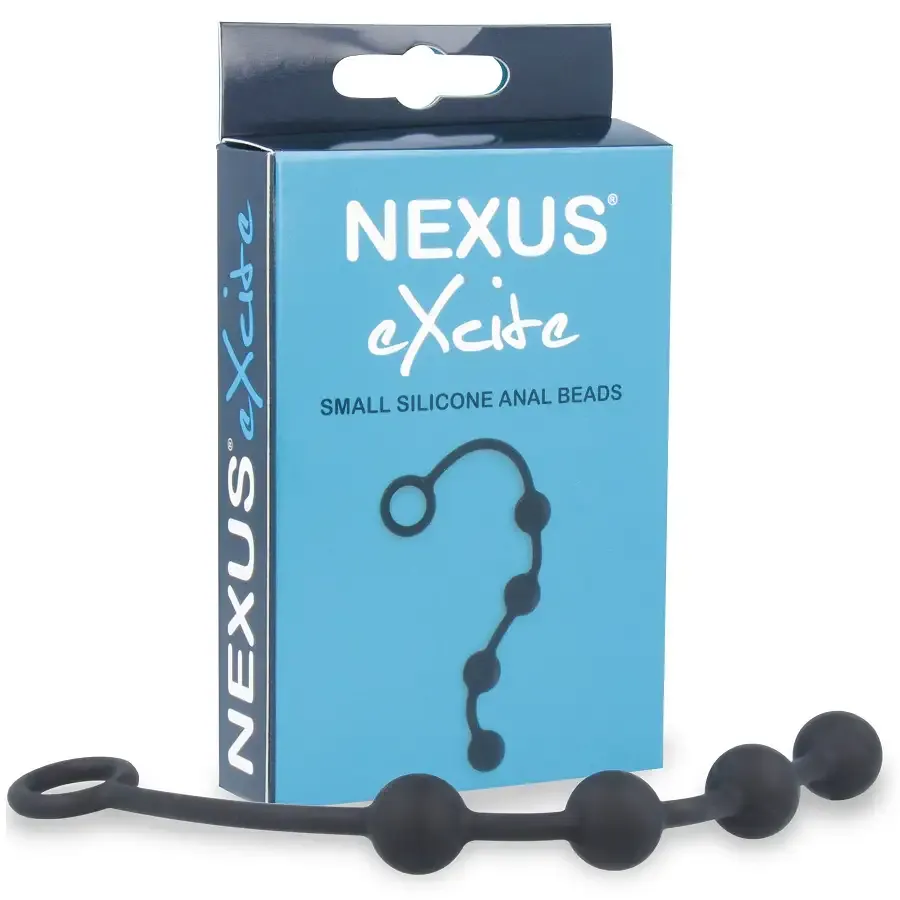 Анальні кульки Nexus Excite Small Anal Beads, силікон, макс. діаметр 2 см Львов - изображение 3
