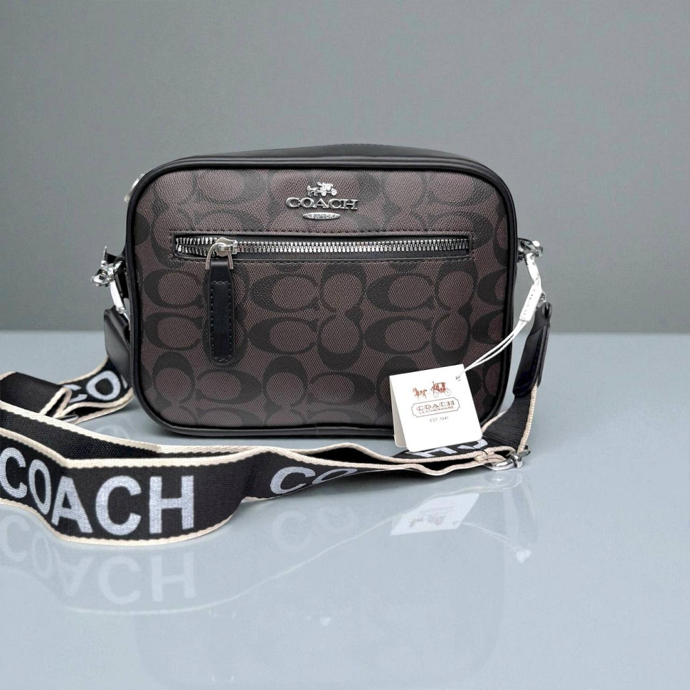 Чоловіча стильна сумка Coach через плече (9357) Київ - фото 1