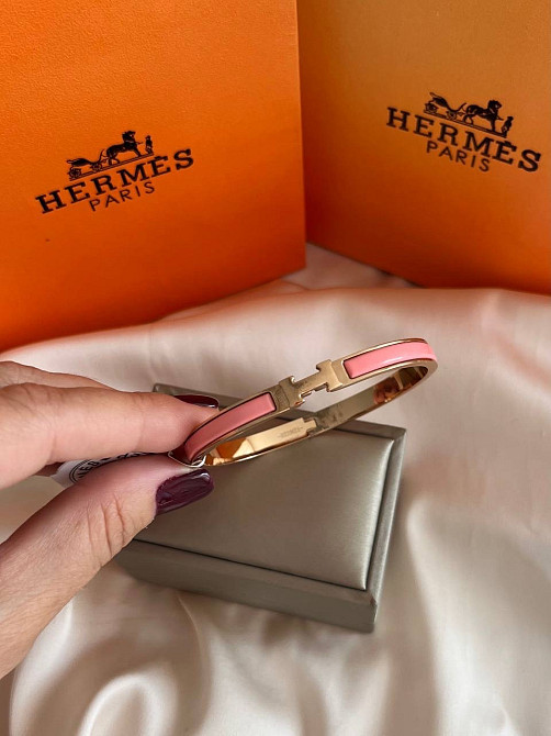 Браслет Hermes покриття золото 18К Одеса - фото 1
