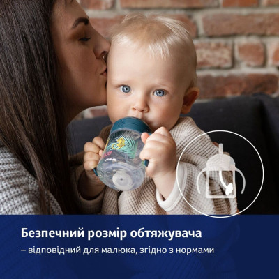 Поильник-непроливайка Lovi Jungle Vibes с трубочкой и утяжелителем 150 мл (35/366) Винница - изображение 6