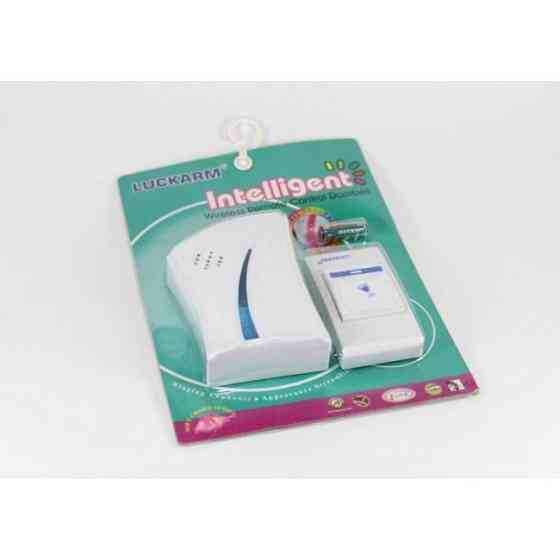 Бездротовий дверний дзвінок Luckarm 8610 на батарейках, гучний сигнал, проста установка, для дому та офісу Одеса