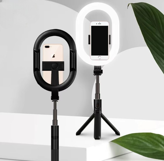 Монопод - трипод Selfie Stick A8 з LED підсвічуванням Одеса - фото 1