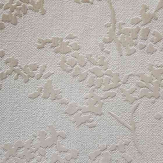 Шпалери вінілові на флізелін Marburg New Spirit Schoner Wohnen листя гілки сріблясті квіти на білому Київ