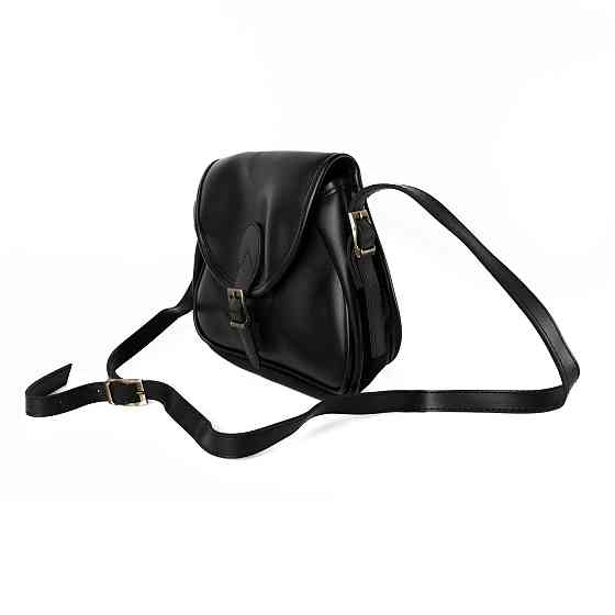 Сумка женская через плечо из качественной искусственной кожи, стильная сумочка, Черный Каменец-Подольский