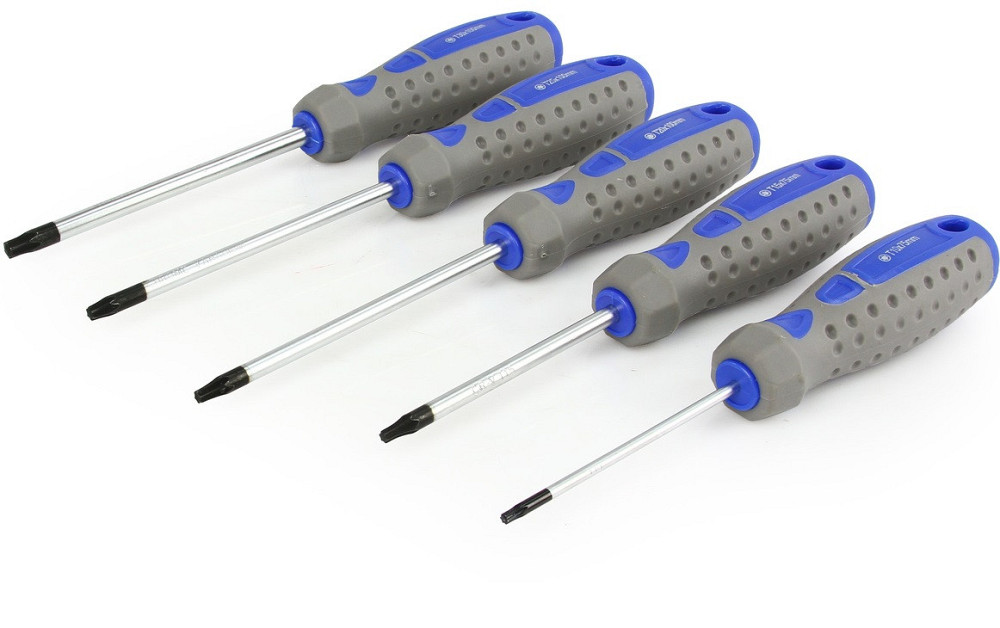 Набор универсальных отверток 5 элементов Mar-Pol (M61003) Сталь Нововолынск - изображение 3