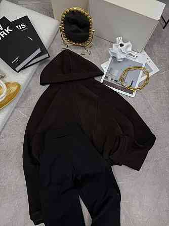 Женский теплый повседневный костюм двусторонний полар Флис Шоколад, 46/48 Одесса