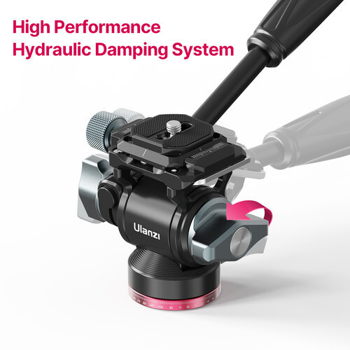 Штативная голова Ulanzi U-190 Hydraulic Head Mini Одесса - изображение 9