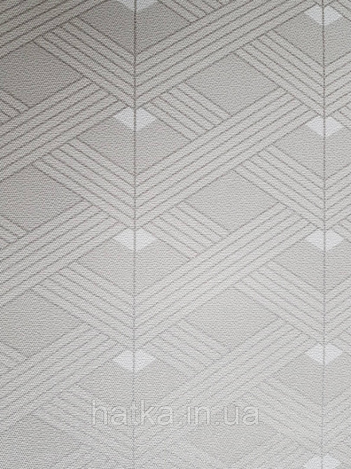 Шпалери вінілові Lutece Melody 51197207 геометрія смуги фігури сірі бежеві білі сріблясті Київ - фото 1