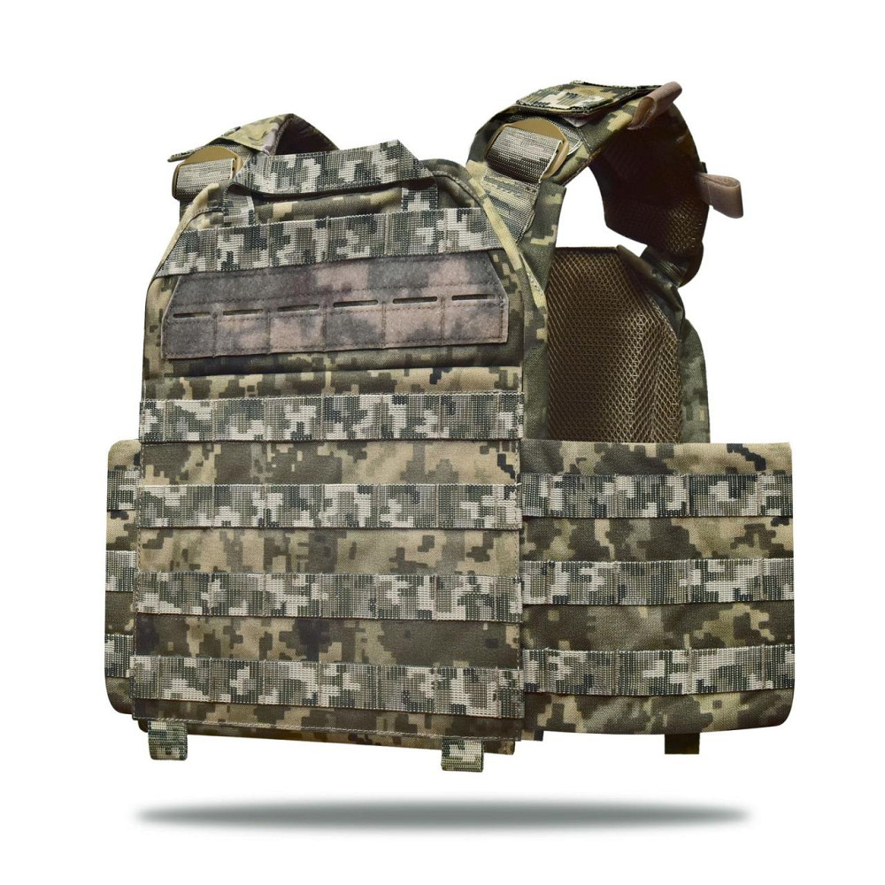 Плитоноска тактична без плит MPS М8 Pro Cordura 1000 Піксель mm14 Вінниця - фото 2