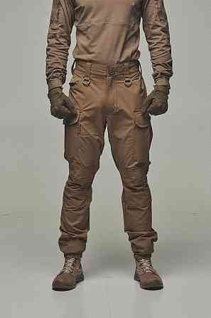 Тактичний демісезонний чоловічий койот костюм штани куртка, водонепроникна військова форма усі розміри Львів