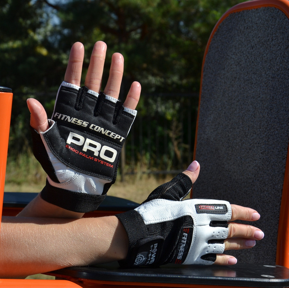 Рукавички для фітнесу Power System PS-2300 Fitness Black/White XXL Кам'янське - фото 6